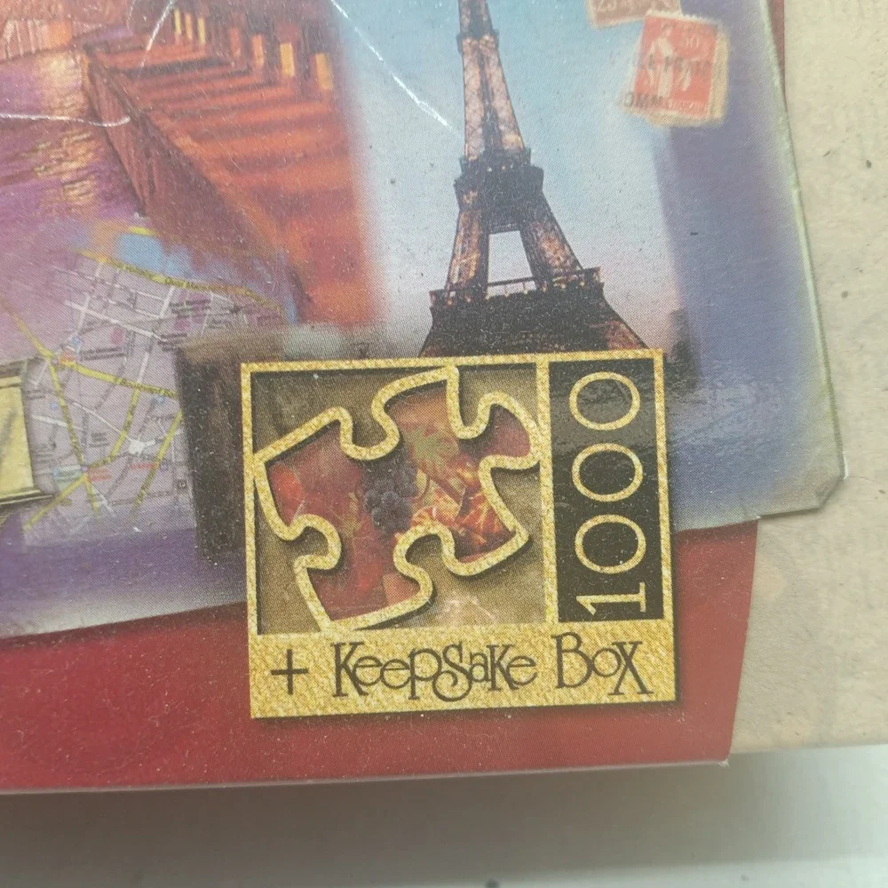 Escape to England 1000 Piece Jigsaw‎ Puzzle with a Destination in Bag